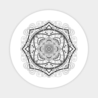 Mandala Motif Magnet